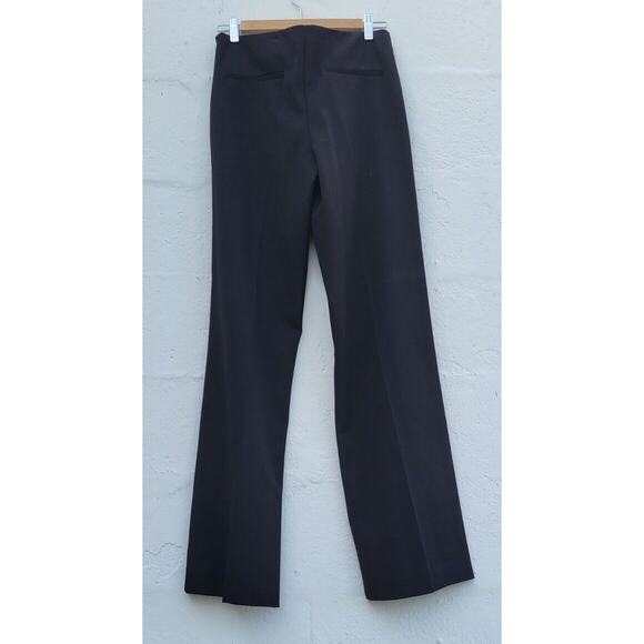 Vintage 90s Cache Pants 6 Brown Contour Collection Wide Leg Stretch Dead Stock - Picture 4 of 6